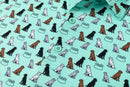 First In Show – Men’s Golf Polo with Labrador Retriever Print