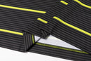 Don’t Do Average – Men’s Grey & Yellow Performance Golf Polo