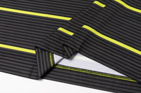 Don’t Do Average – Men’s Grey & Yellow Performance Golf Polo