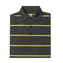 Don’t Do Average – Men’s Grey & Yellow Performance Golf Polo