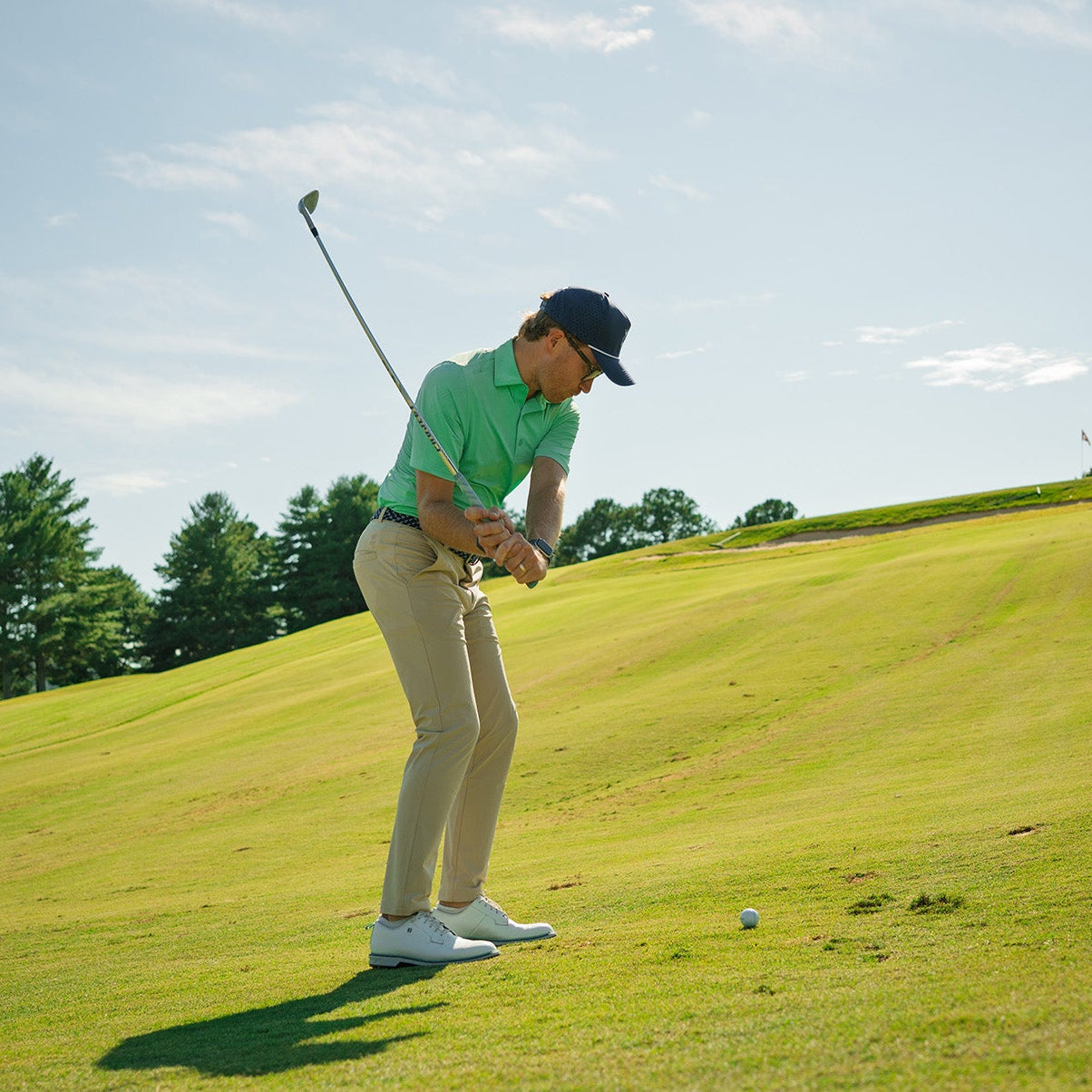 Mint Condition – Men’s Mint Green Performance Golf Polo