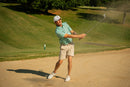 First In Show – Men’s Golf Polo with Labrador Retriever Print