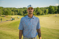 The Piedmont – Men’s Performance Print Golf Polo