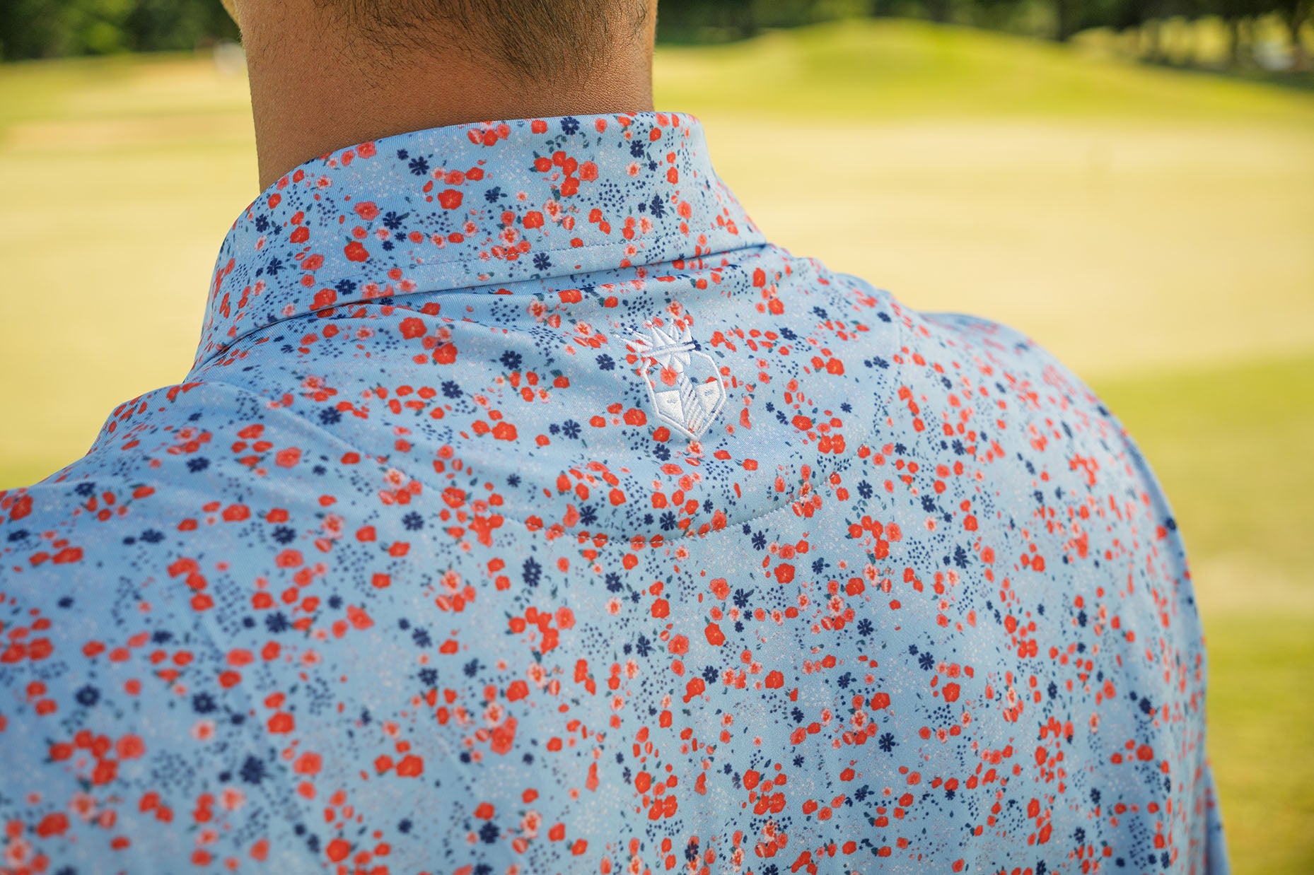The Piedmont – Men’s Performance Print Golf Polo