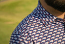 The NC Patriot – Men’s North Carolina State Pattern Golf Polo