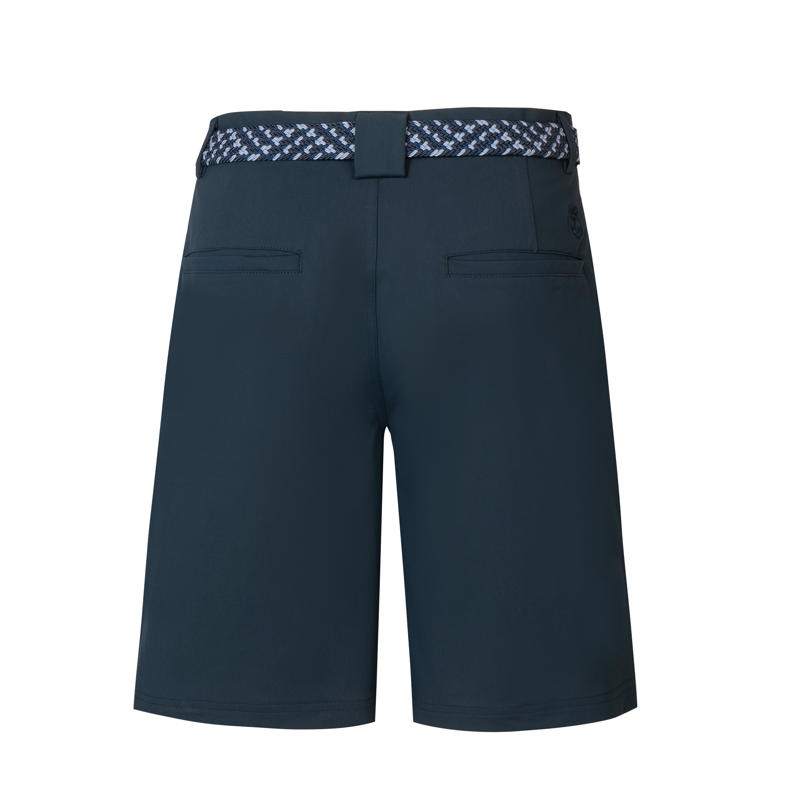 The Never Settle Short – Men’s Navy Performance Golf Shorts