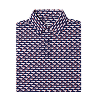 The NC Patriot – Men’s North Carolina State Pattern Golf Polo