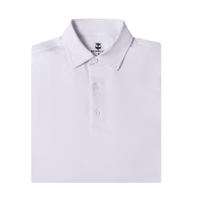The Summit – Men’s White Performance Golf Polo
