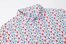The Lost Shaker – Men’s Performance Print Golf Polo
