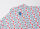 The Lost Shaker – Men’s Performance Print Golf Polo